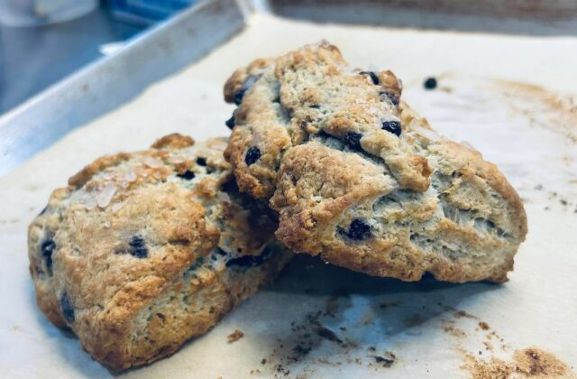 😋 We just LOVE a good scone! 😋 We’ve been making our scones a bit differently lately… more flaky and crumbly, like a biscuit (traditional English version) …
Compared to our cake-like, sweeter, American scone, this version takes the cake !! (so to speak 🤔)
We even went out on a limb and created a delicious gluten free vegan version 🤗
.
.
Stop by the Reba Rd location to try one this week!! 

www.KristinasKitchen19.com
TWO LOCATIONS:
32828 Reba Rd, Millville 
Monday-Saturday 7-3, Sunday 8-2
302-500-2249 
AND
35581 Atlantic Ave, Millville 
Tuesday-Saturday 8-3, Sunday 8-2
302-542-6758