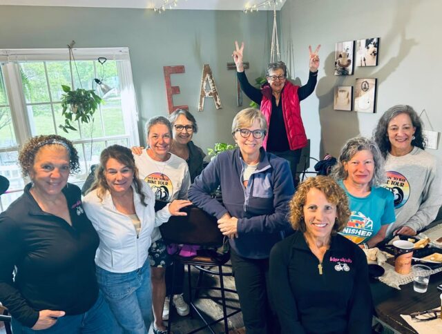 🚲 These biking babes won 🥇 “best team spirit” at the Ocean to Bay Bike Tour, then they brought the SPIRIT to the shop for breakfast 🍳 and coffees!! 
.
.
It was lovely having you!! Thank you for your love and support!!
.
.
32828 Reba Rd, Millville
KristinasKitchen19.com