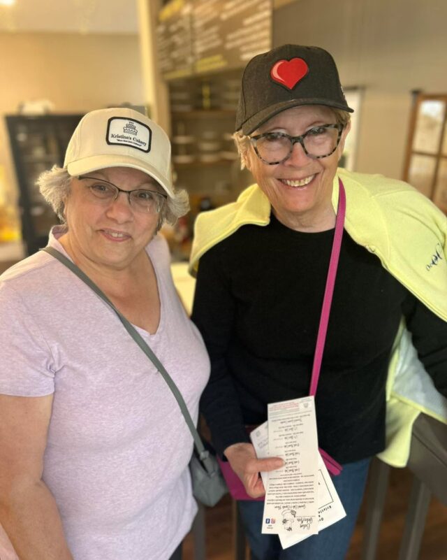 ✨ These babes right here just loved our spot and had to buy hats!! ✨ 
How sweet are they??!! 🫶🏻🫶🏻
.
.
.
Thanks for your support!!
Kristina’s Kitchen on Reba Rd and Atlantic Ave (2 locations!)
www.KristinasKitchen19.com